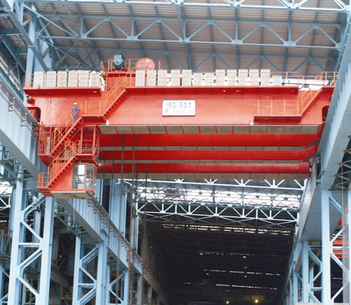 QD5-500吨电动葫芦吊钩桥式起重机